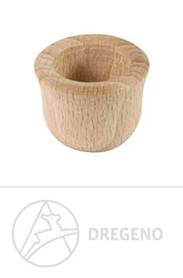 Produktbild von Ersatzteile & Bastelbedarf Holztülle für Messingtülle 20 Stück Breite x Höhe x Tiefe 3,1 cmx2,1 cmx3,1 cm NEU