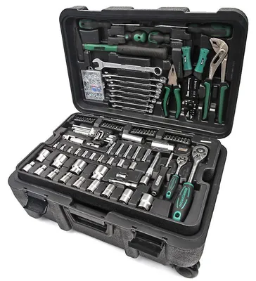 Image de BRÜDER MANNESMANN Jeu d'outils 122 pièces en trolley