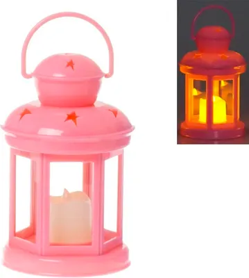 Produktbild von Große Adventslaterne für die Rorate-Messe, für Kinder zur Rorate-Messe - rosa