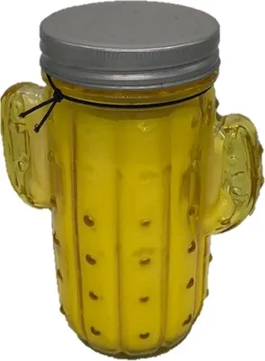 Produktbild von Citronella Kerze im Glas zum Insektenschutz, 22h Brenndauer, 10x7x14 cm