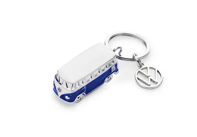 Produktbild von Original Volkswagen T1 Bulli Schlüsselanhänger 3D Anhänger VW Logo