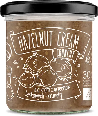 Produktbild von Creme aus gerösteten Haselnüssen, 100 % , 300 g – DIET-FOOD