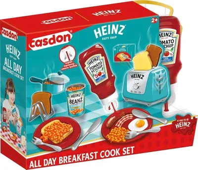 Imagen del producto de Casdon, juego de desayuno Heinz: juguete para niños, desayuno para todas las horas