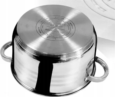 Produktbild von Edelstahl Koch Topf Set Geschirr 6-tlg. Gourmet-Linie BLAUMANN BL-3160