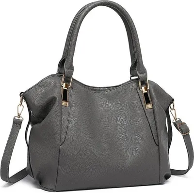 Produktbild von Miss Lulu Damen große Shopper Handtasche aus Kunstleder