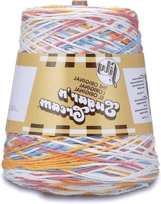 Obrázek produktu pro Bavlněná příze střední tloušťky, 400 g, na pletení a háčkování
