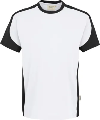 Produktbild von Hakro T-Shirt-Contrast Performance - Weiß/Anthrazit - Größe L