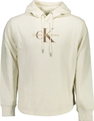 Produktbild von CALVIN KLEIN WEISS HERREN SWEATSHIRT OHNE REISSVERSCHLUSS : Farbe - Weiß, Größe - XL Größe: XL Farbe: Weiß