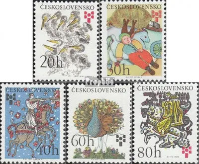 Produktbild von Briefmarken Tschechoslowakei 1975 Mi 2267-2271 (kompl.Ausg.) postfrisch Kinderbuch