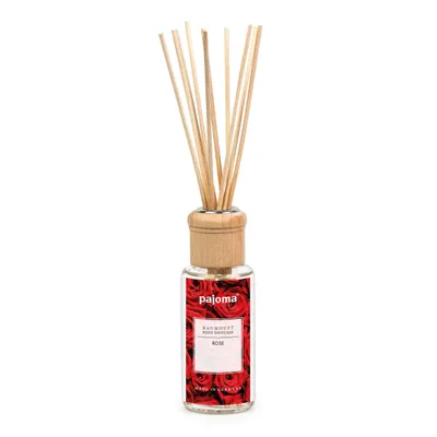 Zdjęcie produktu dla Pajoma Room Fragrance Rose 100 ml butelka z drewnianym wieczkiem