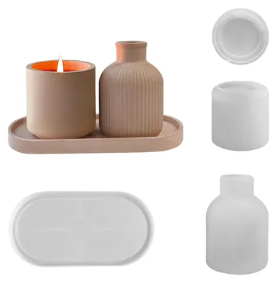 Image de Moules en silicone réutilisables pour projets créatifs
