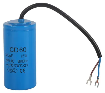 Obrázek produktu pro CD60 250 V 300 uF spínací kondenzátor – příslušenství pro domácí spotřebiče s ochranou proti výbuchu