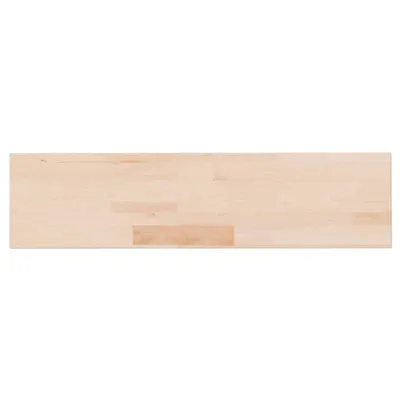 Image de vidaXL Étagère 80x20x4 cm Chêne massif non traité
