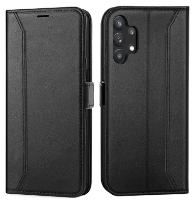 Zdjęcie produktu dla Etui na telefon komórkowy Samsung Galaxy A32 5G składane etui ochronne, czarne