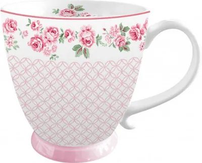 Produktbild von Isabelle Rose - Tasse / Henkeltasse - IRPOR103 - Lucy Pattern, 380ml