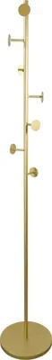 Produktbild von LOFT42 Bern Standgarderobe - Gold - Metall - 170x27