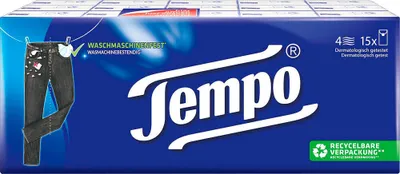 Obrázek produktu pro Tempo 98697 kapesníky 15x 10 kapesníků