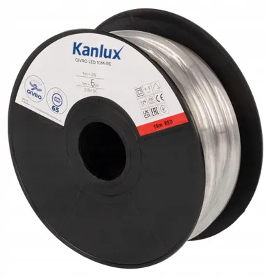 Produktbild von Kanlux LED Lichtschlauch Givro rot IP65 10m 39197
