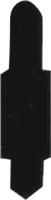 Produktbild von Stecksignal schwarz VE=20x100 Stück