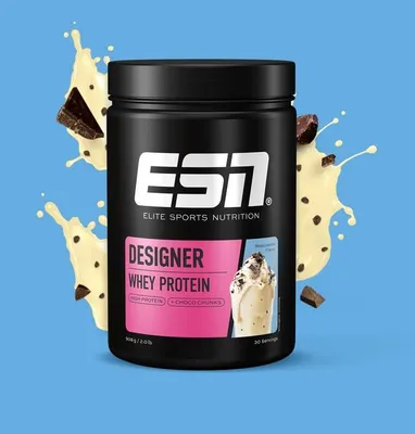 Produktbild von ESN Designer Whey 908g Stracciatella