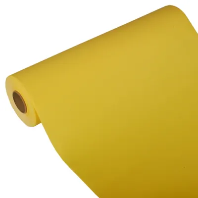 Produktbild von Tischläufer stoffähnlich 40cm x 24m Rolle Royal Collection Gelb
