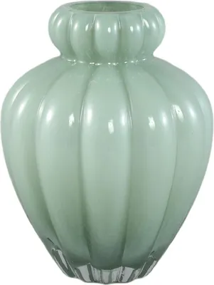 Produktbild von PTMD - Vase Syamer - Grün - 16,5 x 16,5 x 22 cm