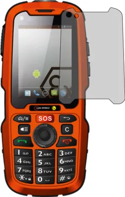 Produktbild von 2x Panzerfolie für i.safe Mobile IS320.1 Antishock Premium Panzerfolie 7H
