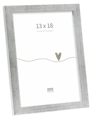 Image de Cadre photo en bois Deknudt S243D Antiksilber 13x18 cm