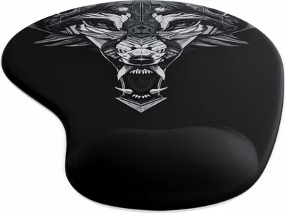 Produktbild von Titanwolf Gaming Mauspad, Gel Office Mousepad, Handgelenkauflage / Handgelenkpolster