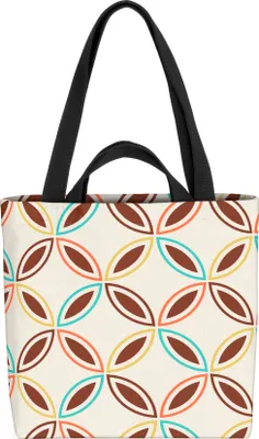 Produktbild von VOID Retro Vintage Muster 50er 60er Tasche 33x33x14cm,15l Einkaufs-Beutel Shopper Einkaufs-Tasche Bag