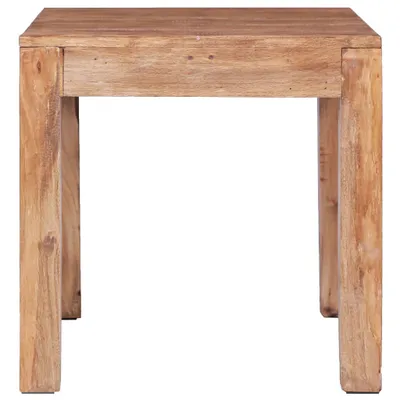 Zdjęcie produktu dla vidaXL Stolik kawowy 53x50x50 cm lite stare drewno