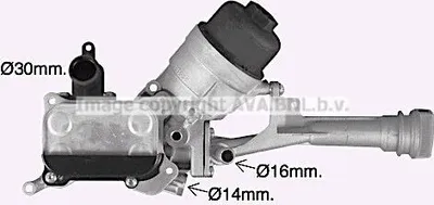Produktbild von PRASCO FT3478H Ölkühler Motoröl für FIAT 500 (312) GRANDE PUNTO (199) 500 C (312) PUNTO EVO (199) PUNTO (199)