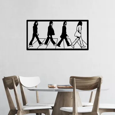 Produktbild von Wallity, The- TNL2063, Schwarz, Sonstige Wohndekorationen, 80 x 39 cm, 100% Metall (Dicke: 1