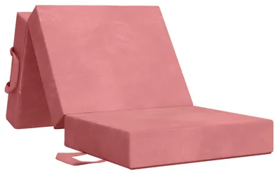 Obrázok produktu pre vidaXL Rozkladacia pohovka 90 x 67 x 45 cm ružová