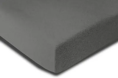 Zdjęcie produktu dla Zimowe prześcieradło z gumką, miękkie, z polaru termicznego, rozmiar: 90 x 200 cm – 100 x 200 cm, kolor: szary