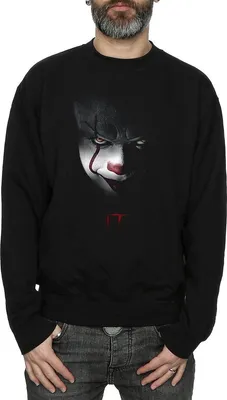 Produktbild von It - Sweatshirt für Herren, Baumwolle BI938 (L) (Schwarz)