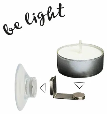 Immagine prodotto di Set di 2 candele galleggianti Take 2 Be Light