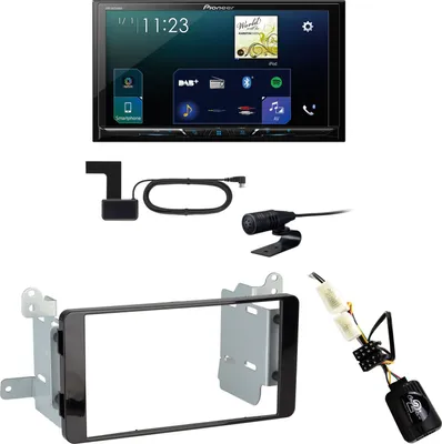 Produktbild von Pioneer SPH-DA230DAB CarPlay Android Auto Einbauset für Mitsubishi L200 ab 2016