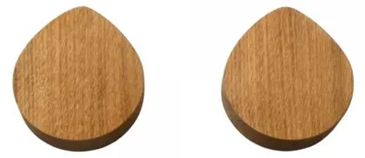 Produktbild von Side by Side Wandhaken OI Eiche (L) (2-teilig)