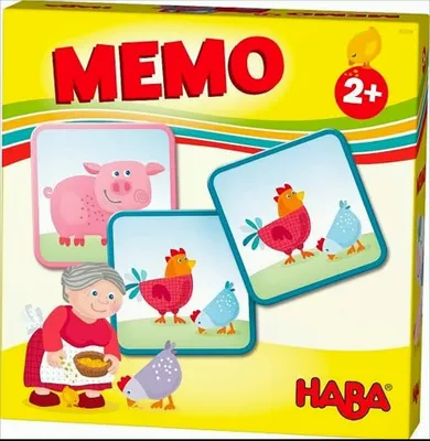 Produktbild von HABA-Lieblingsspiele - Memo Bauernhof
