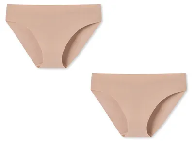 Produktbild von SCHIESSER 2er Pack Damen Slip - maple - Größe 36