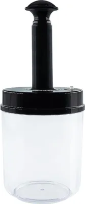 Produktbild von Heidenfeld Vakuumbehälter für HF-VK100 | Inkl. Vakuumpumpe - Kunststoff - Vorratsdose für Lebensmittel - Frischhalte Box -  Luftdicht (1,0 Liter)