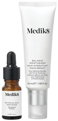 Zdjęcie produktu dla Medik8 Balance krem nawilżający 50ml i aktywator kwasu glikolowego