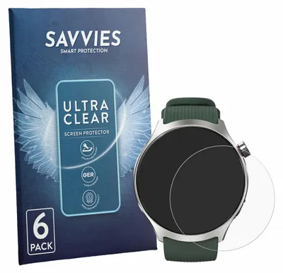 Produktbild von 6x Für Motorola Moto Watch Ultra Schutzfolie Savvies Displayschutz Display Schutz Folie Klar Transparent