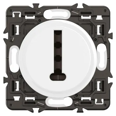 Image de Legrand CX0338, blanc, IP41, IK04, 74 mm, 33 mm, 74 mm