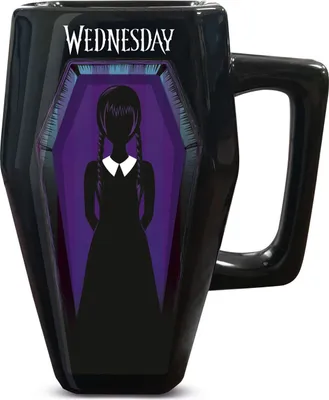 Produktbild von Wednesday Tasse Wednesday Addams multicolor Standard