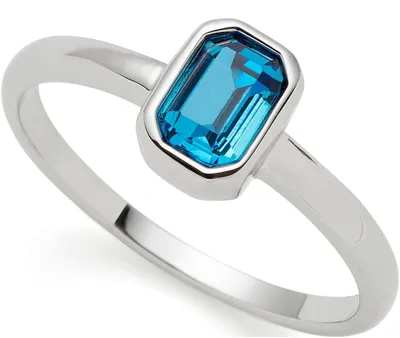Immagine prodotto di Anello Leonardo Jewels Sophia CIAO, anello da dito, gioielli da dito, gioielli, misura 18, acciaio inossidabile, pietra di vetro, 024503