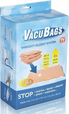 Zdjęcie produktu dla Worki próżniowe, Vacu Bags, zestaw, 4 sztuki
