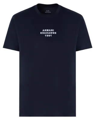 Produktbild von Armani Exchange Xm000540a_f10362u Kurzarm-t-shirt Blau XL Mann Blau XL