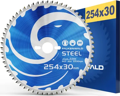 Produktbild von Sägeblatt 254x30 Stahl - Kreissägeblatt - Speziell für Stahl